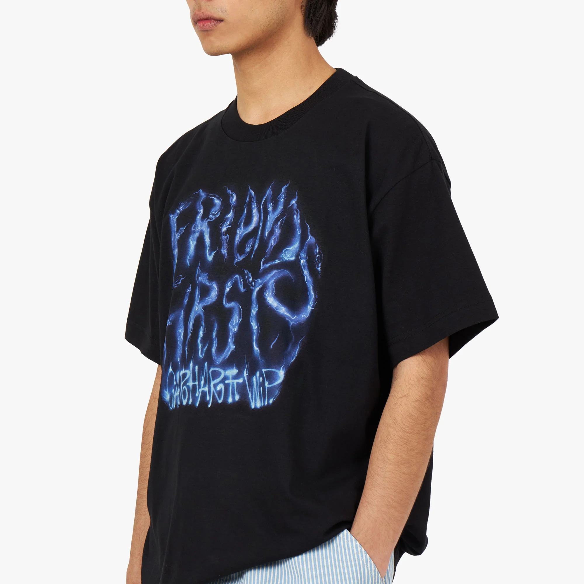 Carhartt WIP Babybrush T-shirt / Black - Image 4